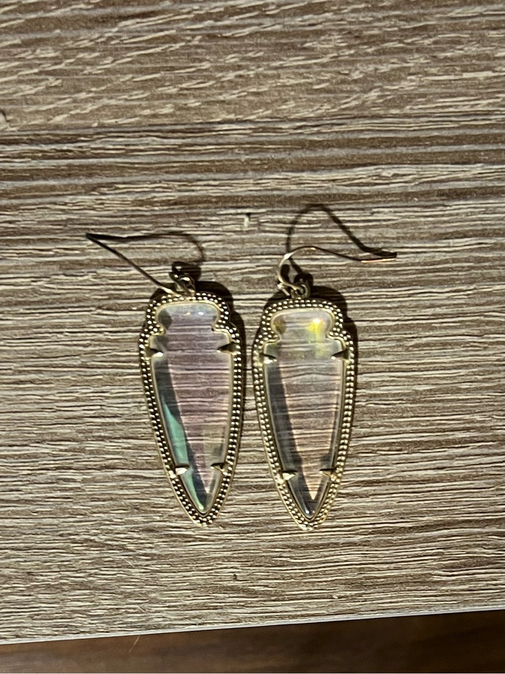 Gold Frame Kendra Scott Earrings